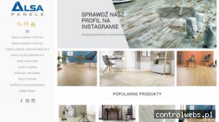 Winylowe panele podłogowe ALSAPAN. Podłogi laminowane Panele
