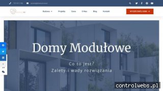 Domy modułowe projekty - modulovve.pl