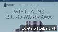 Screenshot strony wirtualne-biuro-warszawa.com