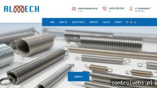 Produkcja sprężyn na zamówienie - almech.com.pl