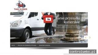 Tani kurier online - przesyłki tańsze do 60%