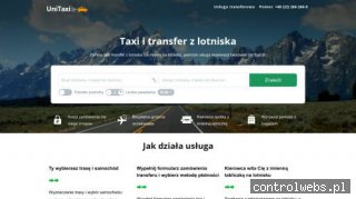 Transfer z lotniska do hotelu - unitaxi.pl