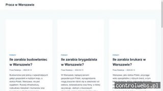 praca Warszawa