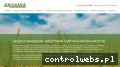 Screenshot strony argania.info