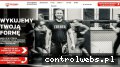 Screenshot strony metalowiec-zapasy.pl