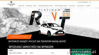 Wypożyczalnia samochodów Szczecin - Platinum Rent