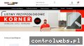 Screenshot strony korner.sklep.pl