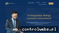 Screenshot strony notariusz-rusek.pl