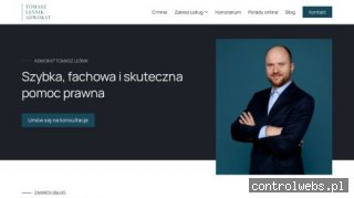 Adwokat Nowy Sącz Tomasz Leśnik