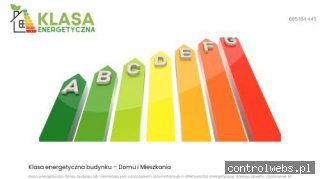 Klasa energetyczna domu jednorodzinnego
