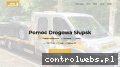 Screenshot strony pomocdrogowaslupsk.pl