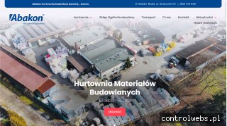 Hurtownia budowlana - hurtowniaabakon.com