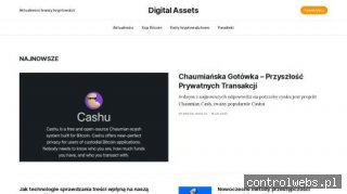 Kryptowaluty dla początkujących - digitalassets.pl