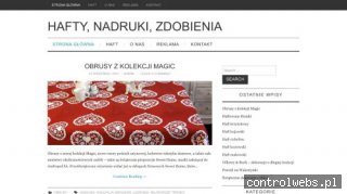 Haftidruk.pl - usługi hafciarskie