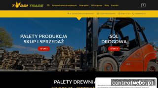 Palety drewniane - todditrade.pl