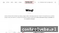 Screenshot strony producentdmuchancow.pl