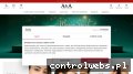 Screenshot strony domjubilerski.aia.pl