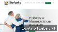 Screenshot strony stefanka-turnusy.pl