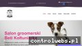 Screenshot strony www.groomer-wolomin.pl