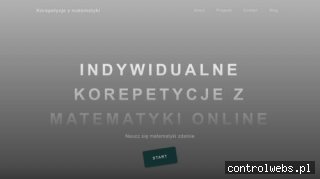 Korepetycje z matematyki