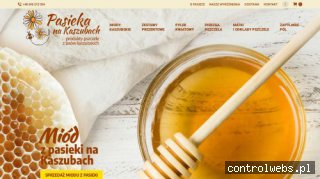 Miód pszczeli z Kaszub. Rodzinna pasieka. Sklep z miodami.