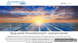 Używane panele fotowoltaiczne