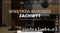 Screenshot strony zubryckidesign.pl