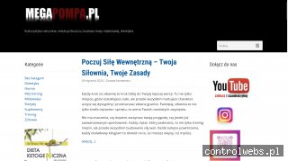 Megapompa.pl - blog o kulturystyce naturalnej