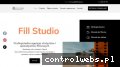Screenshot strony fillstudio.pl