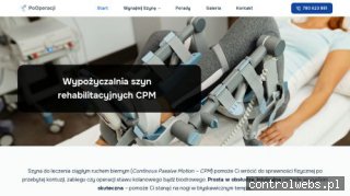 Wypożyczalnia artromot - Pooperacji.pl