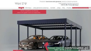 Nowoczesne wiaty garażowe