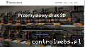 Screenshot strony mikroprint.pl