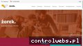 Screenshot strony zorek.pl