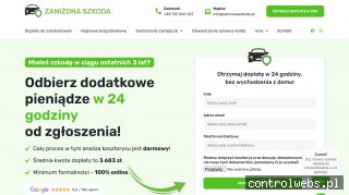 Zanizonaszkoda.pl - odzyskiwanie zaniżonych odszkodowań