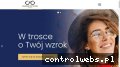 Screenshot strony optykzlotno.pl