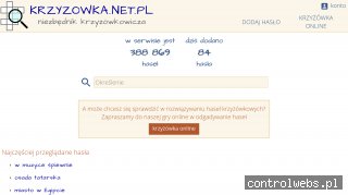 Krzyzowka.net.pl