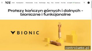 Protezy kończyn - vbionic.com