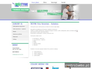 Wójtynk - tynki mazynowe, remonty na terenie Śląska