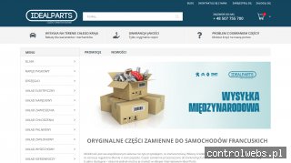 Części samochodowe renault - idealparts.pl