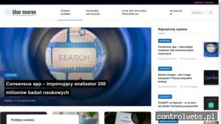 Sztuczna inteligencja - blue neuron