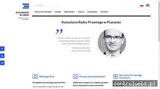 Kancelaria radcy prawnego - blumski.pl