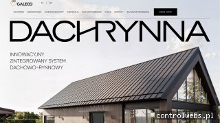 Panel dachowy na rąbek - dachrynna.galeco.pl
