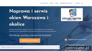 Naprawa okien Warszawa - szklanydoktor.pl