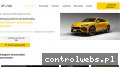 Screenshot strony fazicars.pl