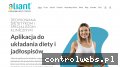 Screenshot strony aliant.com.pl