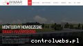 Screenshot strony bramy-wimar.pl