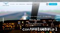 Screenshot strony www.smartaviation.eu