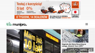 Maszyny komunalne - munipro.pl