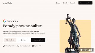 Porady prawne online - prawnik online - LegalHelp