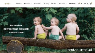Pieluszki ekologiczne - puppidiapers.com